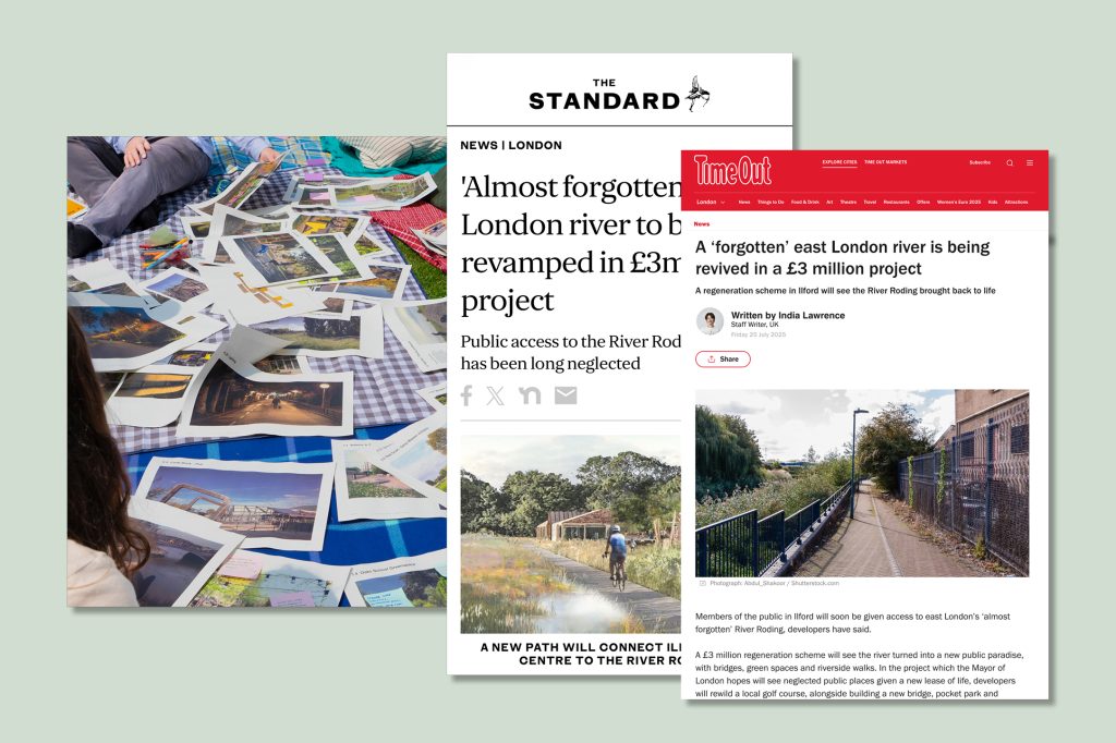 Press coverage in the Evening Standard and Time Out for the Ilford Arrival